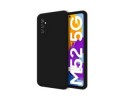 Funda Silicona Líquida Ultra Suave para Samsung Galaxy M52 5G Color Negra