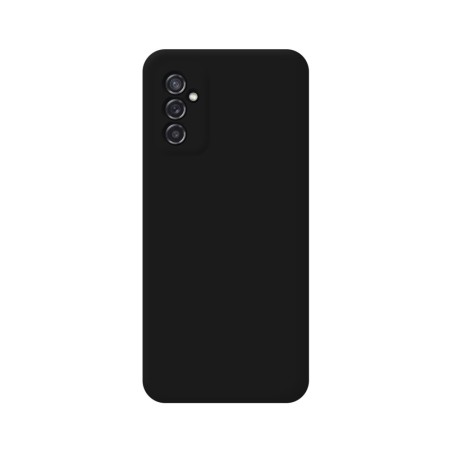 Funda Silicona Líquida Ultra Suave para Samsung Galaxy M52 5G Color Negra