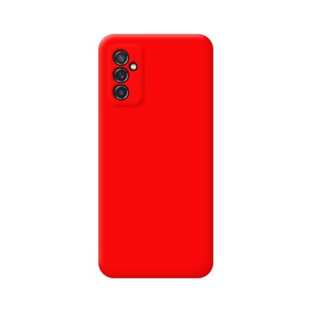 Funda Silicona Líquida Ultra Suave para Samsung Galaxy M52 5G Color Roja