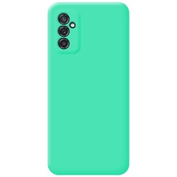 Funda Silicona Líquida Ultra Suave para Samsung Galaxy M52 5G Color Verde