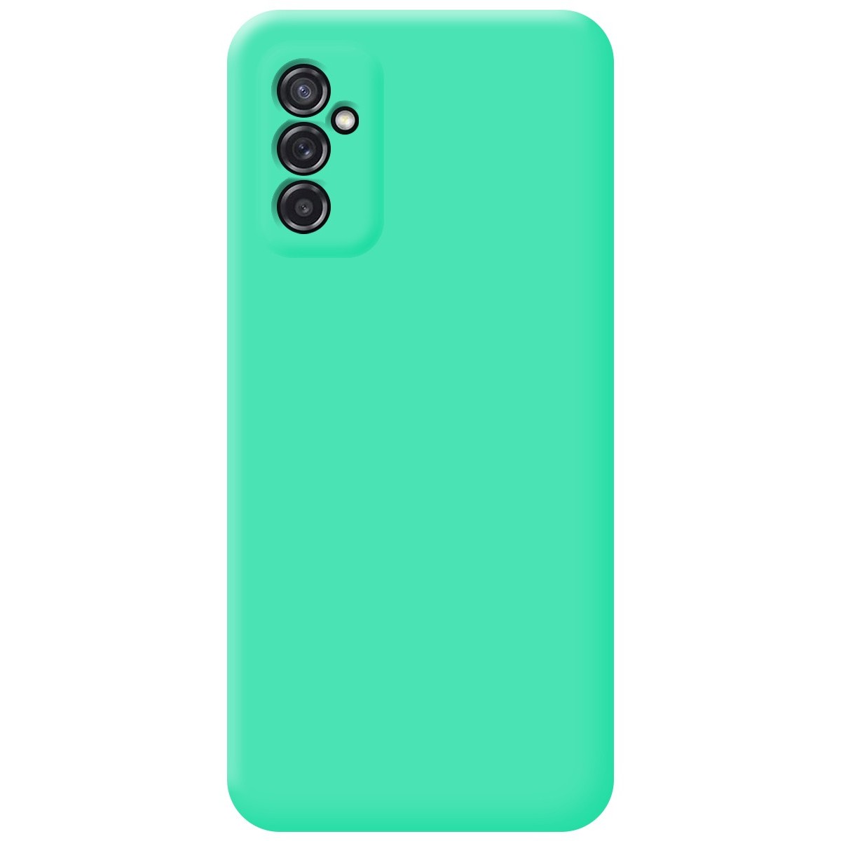 Funda Silicona Líquida Ultra Suave para Samsung Galaxy M52 5G Color Verde