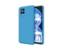 Funda Silicona Líquida Ultra Suave para Realme 8 5G / Narzo 30 5G Color Azul