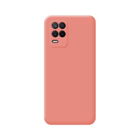 Funda Silicona Líquida Ultra Suave para Realme 8 5G / Narzo 30 5G Color Rosa