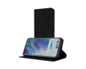 Funda Polipiel con tarjetero para Samsung Galaxy S21 FE 5G color Negra