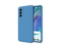 Funda Silicona Líquida Ultra Suave para Samsung Galaxy S21 FE 5G color Azul