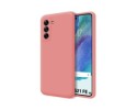Funda Silicona Líquida Ultra Suave para Samsung Galaxy S21 FE 5G color Rosa