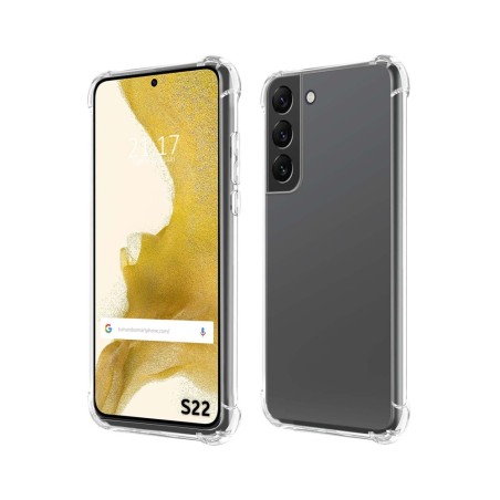 Funda Silicona Antigolpes Transparente para Samsung Galaxy S22 5G