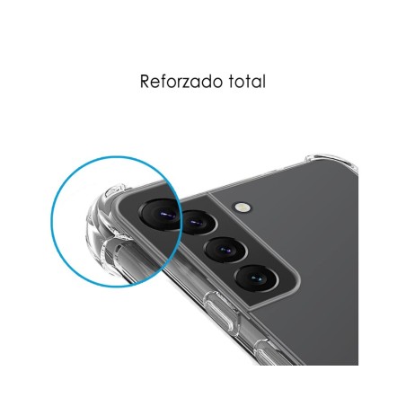 Funda Silicona Antigolpes Transparente para Samsung Galaxy S22 5G