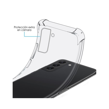 Funda Silicona Antigolpes Transparente para Samsung Galaxy S22 Plus 5G