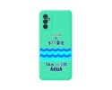 Funda Silicona Líquida Verde para Samsung Galaxy M52 5G diseño Agua Dibujos
