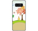 Funda Gel Tpu para Samsung Galaxy Note 8 Diseño Primavera Dibujos