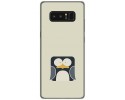 Funda Gel Tpu para Samsung Galaxy Note 8 Diseño Pingüino Dibujos