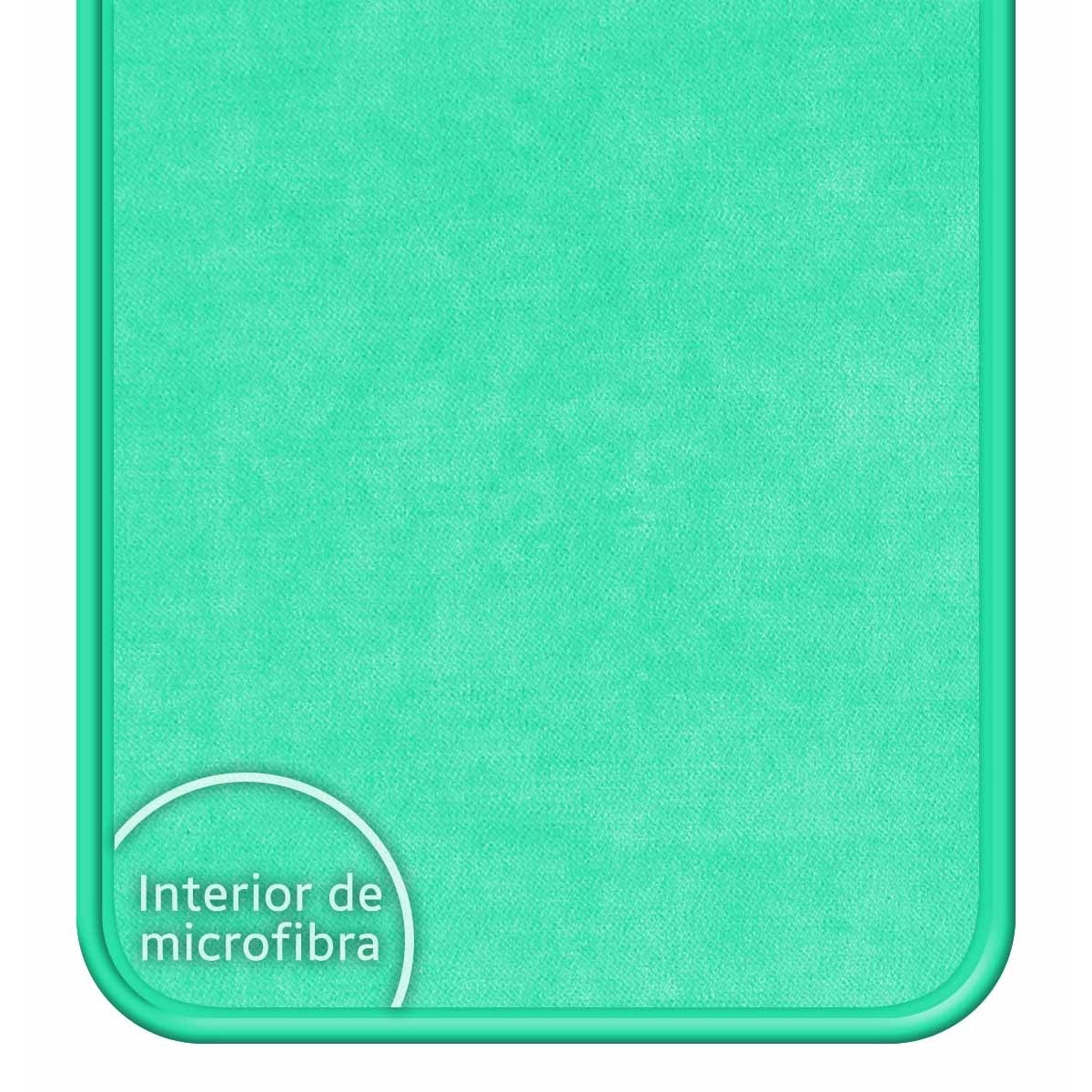 Funda Silicona Líquida Verde para Samsung Galaxy M52 5G diseño Hombre Escalada Dibujos