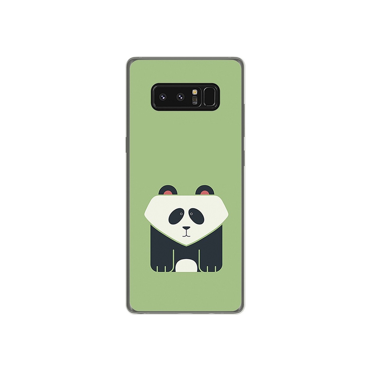 Funda Gel Tpu para Samsung Galaxy Note 8 Diseño Panda Dibujos