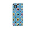 Funda Silicona Líquida Azul para Realme 8 5G / Narzo 30 5G diseño Catrina Dibujos