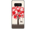 Funda Gel Tpu para Samsung Galaxy Note 8 Diseño Pajaritos Dibujos