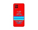 Funda Silicona Líquida Roja para Realme 8 4G / 8 Pro diseño Agua Dibujos