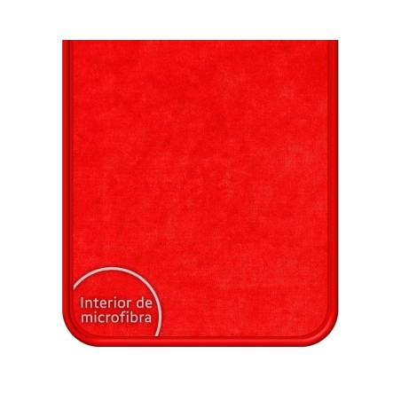 Funda Silicona Líquida Roja para Realme 8 4G / 8 Pro diseño Vaca Dibujos