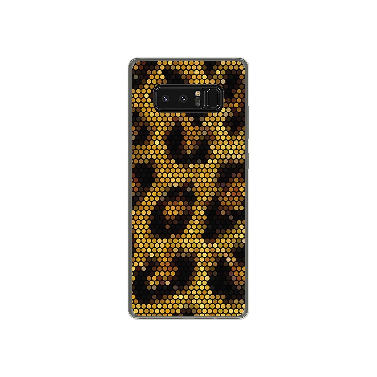 Funda Gel Tpu para Samsung Galaxy Note 8 Diseño Leopardo Dibujos