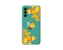 Funda Silicona Líquida Verde para Samsung Galaxy S21 FE 5G diseño Abeja Dibujos