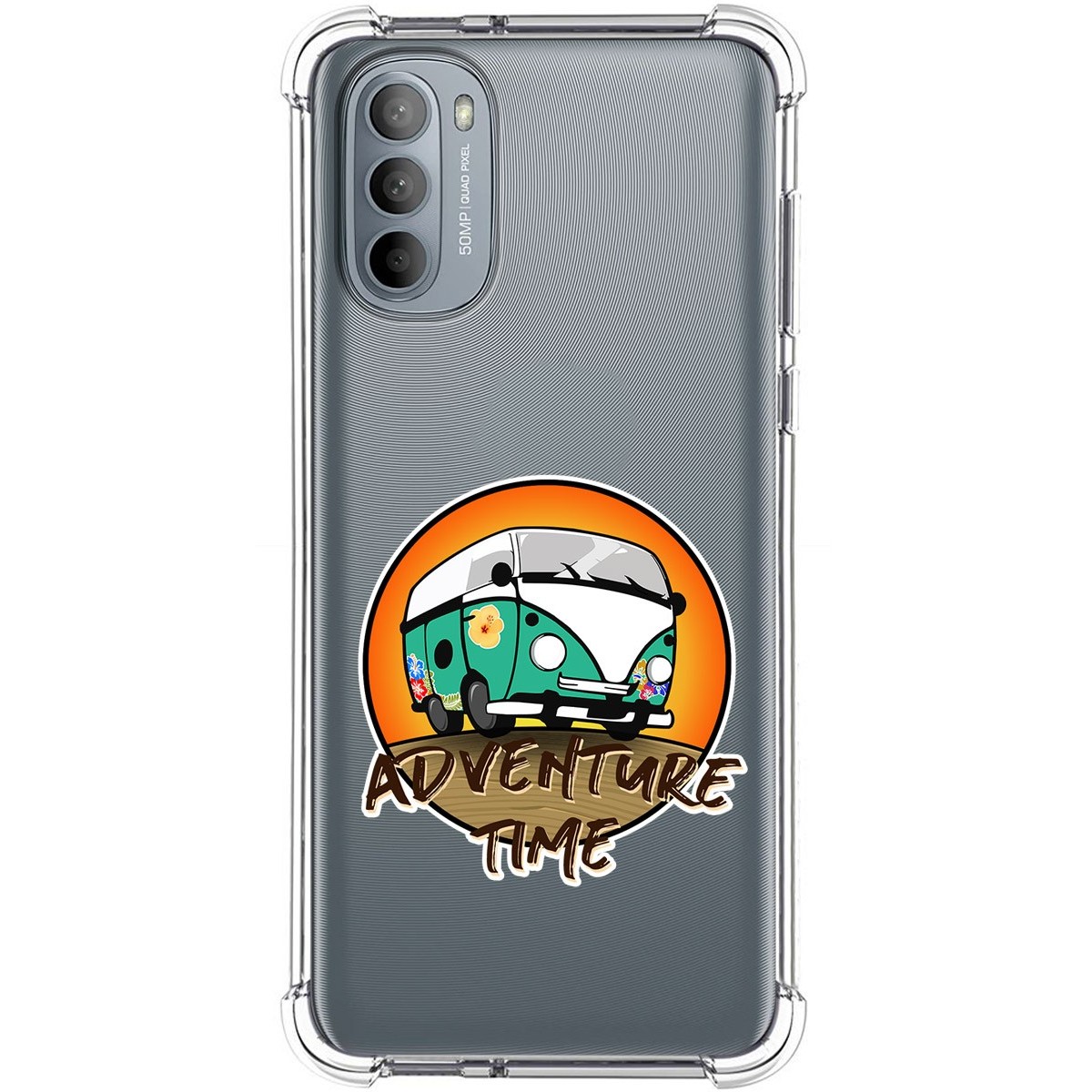 Funda Silicona Antigolpes para Motorola Moto G31 diseño Adventure Time Dibujos