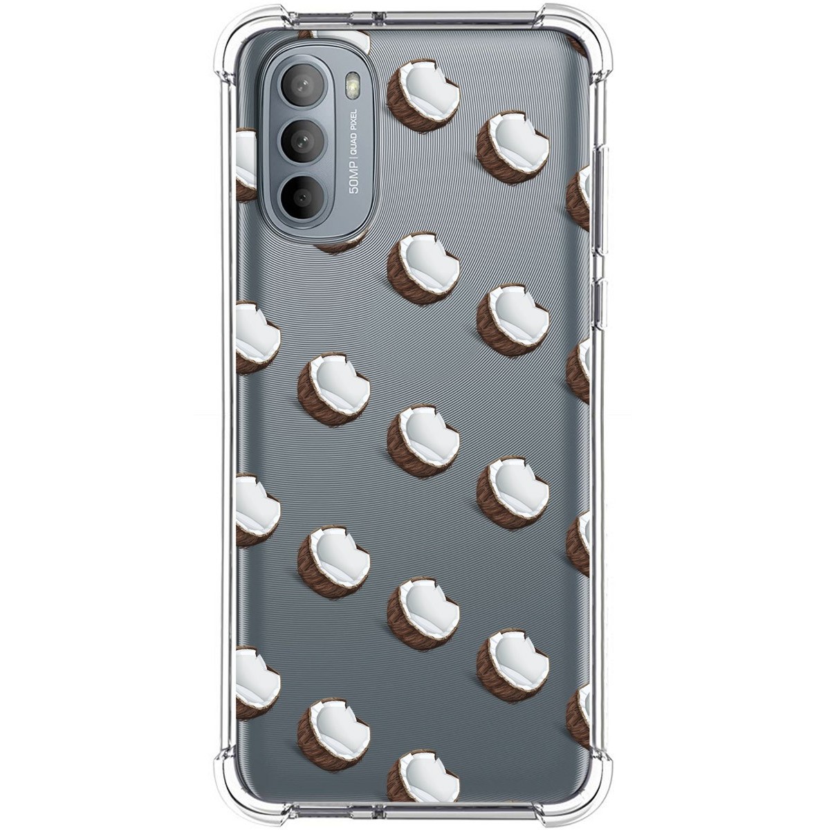 Funda Silicona Antigolpes para Motorola Moto G31 diseño Cocos Dibujos