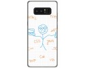 Funda Gel Tpu para Samsung Galaxy Note 8 Diseño Informatico Dibujos