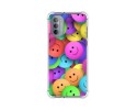 Funda Silicona Antigolpes para Motorola Moto G31 diseño Smile Dibujos
