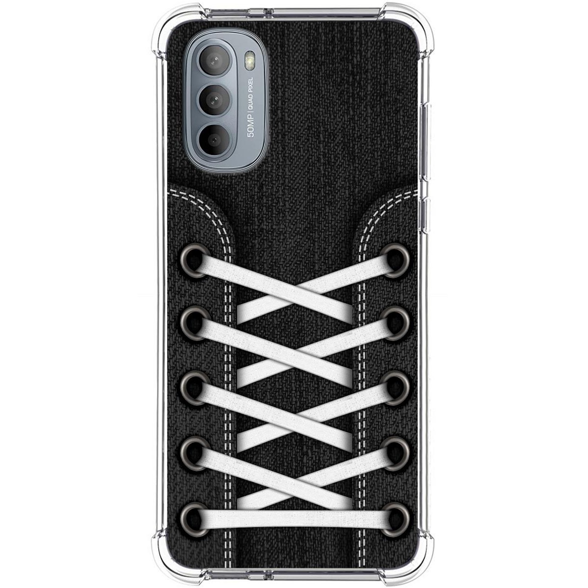 Funda Silicona Antigolpes para Motorola Moto G31 diseño Zapatillas 02 Dibujos