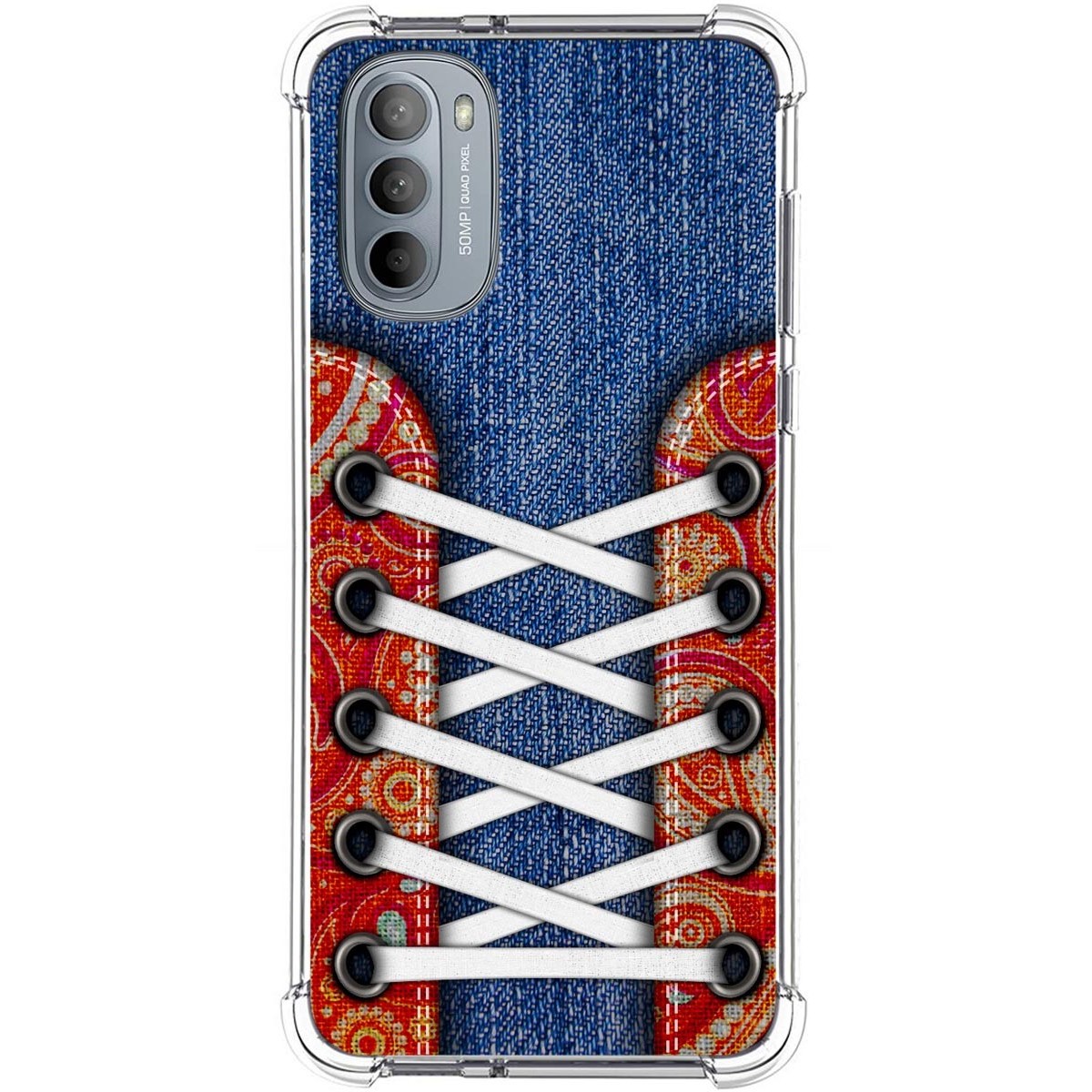 Funda Silicona Antigolpes para Motorola Moto G31 diseño Zapatillas 11 Dibujos
