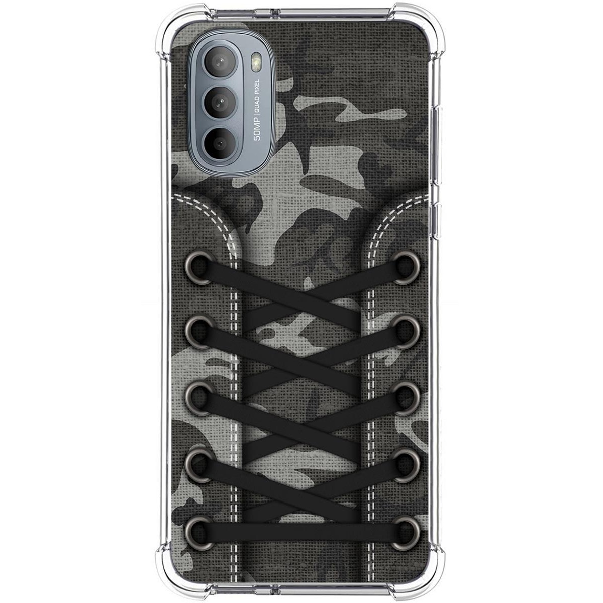 Funda Silicona Antigolpes para Motorola Moto G31 diseño Zapatillas 15 Dibujos