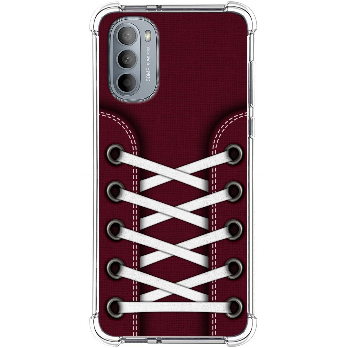 Funda Silicona Antigolpes para Motorola Moto G31 diseño Zapatillas 17 Dibujos
