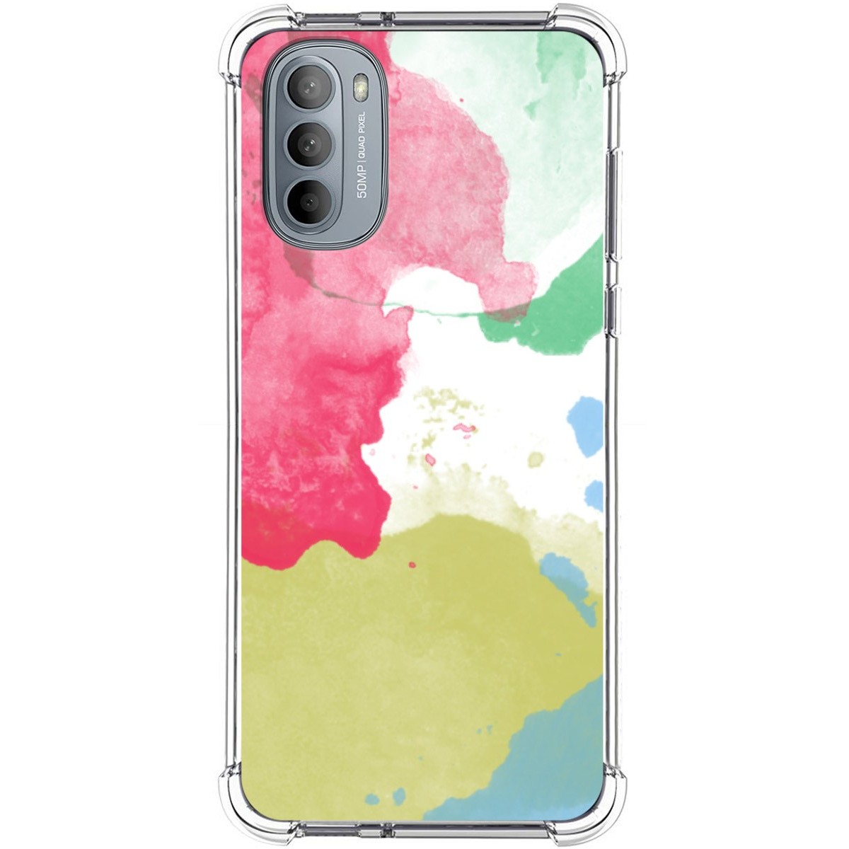 Funda Silicona Antigolpes para Motorola Moto G31 diseño Acuarela 02 Dibujos