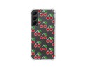 Funda Silicona Antigolpes para Samsung Galaxy S22 5G diseño Cerezas Dibujos
