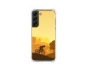 Funda Silicona Antigolpes para Samsung Galaxy S22 5G diseño Ciclista Dibujos