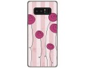Funda Gel Tpu para Samsung Galaxy Note 8 Diseño Flores Vintage Dibujos