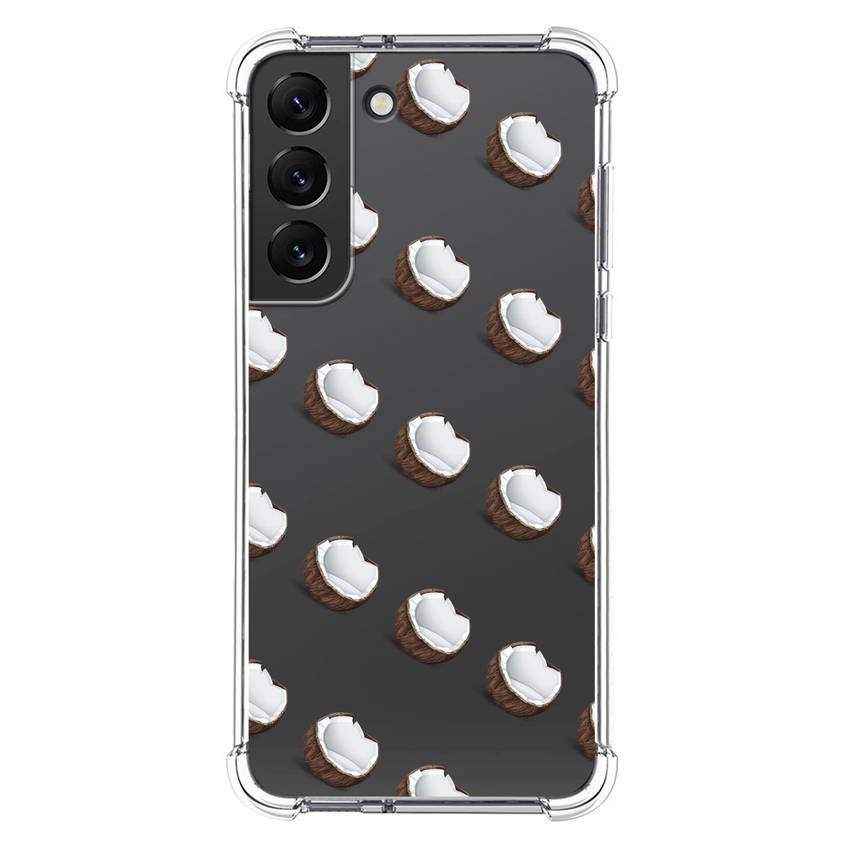 Funda Silicona Antigolpes para Samsung Galaxy S22 5G diseño Cocos Dibujos