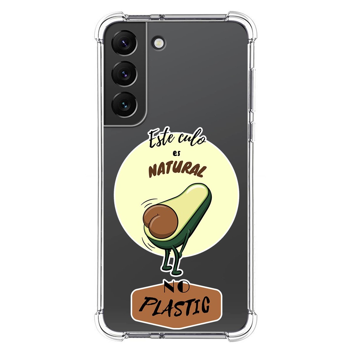 Funda Silicona Antigolpes para Samsung Galaxy S22 5G diseño Culo Natural Dibujos