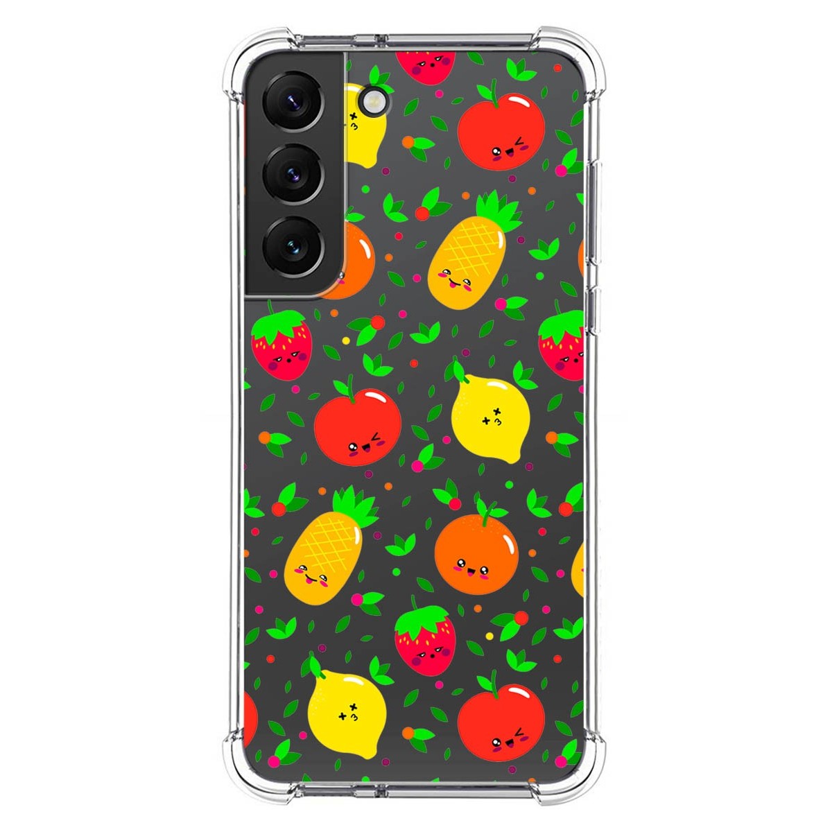 Funda Silicona Antigolpes para Samsung Galaxy S22 5G diseño Frutas 01 Dibujos