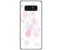 Funda Gel Tpu para Samsung Galaxy Note 8 Diseño Flores Minimal Dibujos