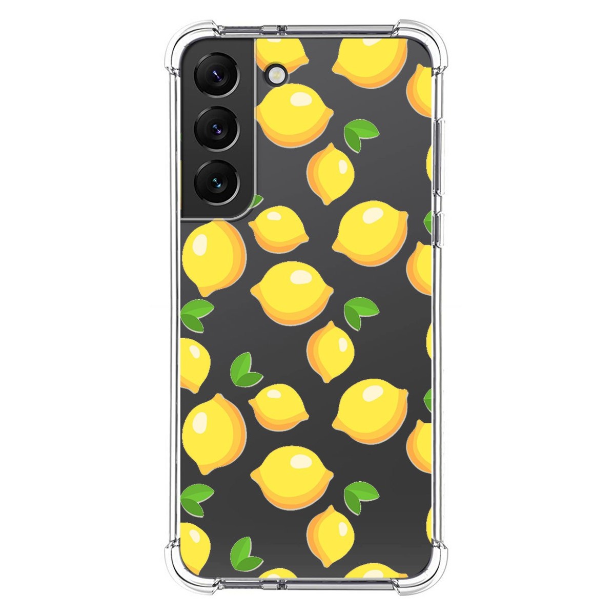 Funda Silicona Antigolpes para Samsung Galaxy S22 5G diseño Limones Dibujos