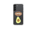 Funda Silicona Antigolpes para Samsung Galaxy S22 5G diseño Vegan Life Dibujos