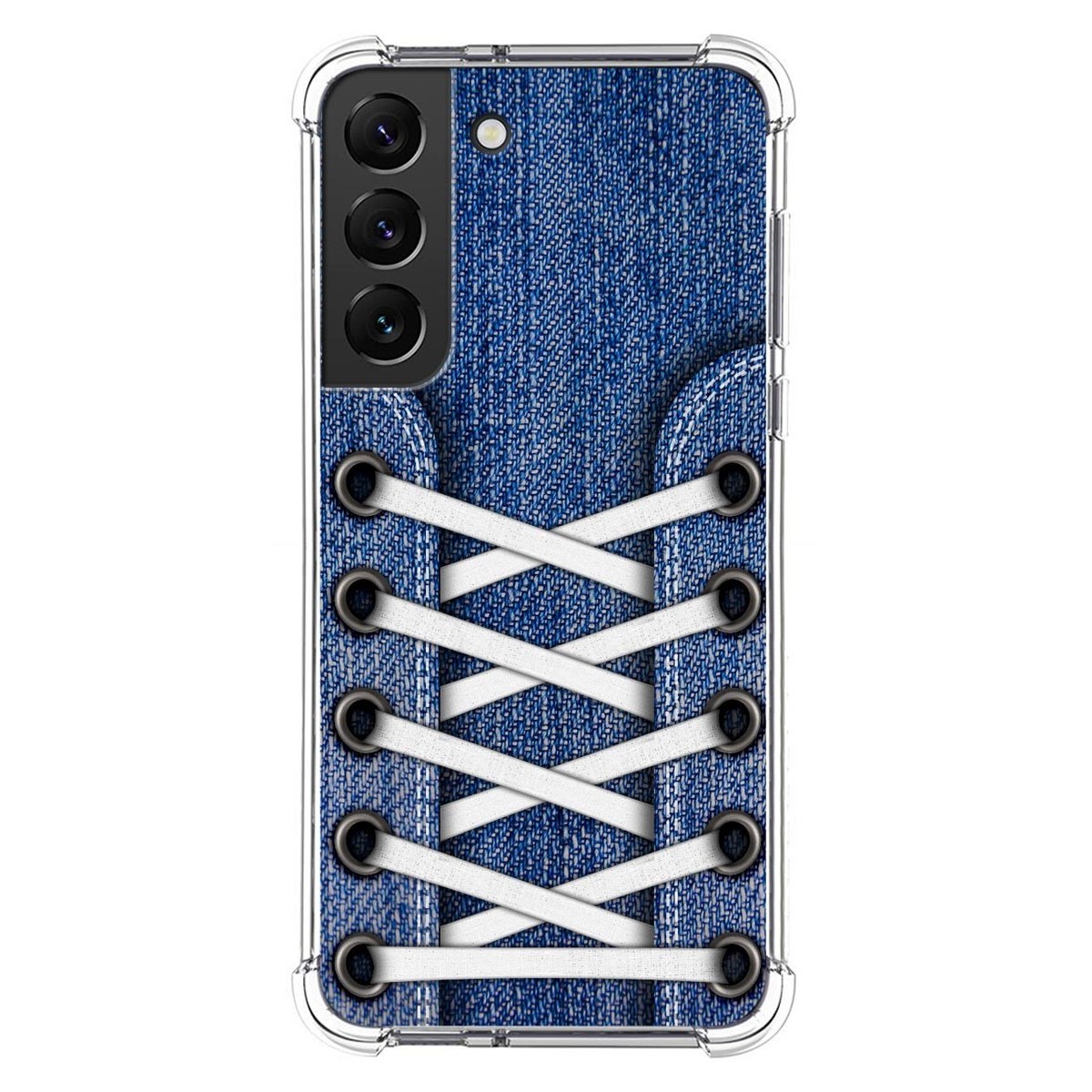 Funda Silicona Antigolpes para Samsung Galaxy S22 5G diseño Zapatillas 01 Dibujos