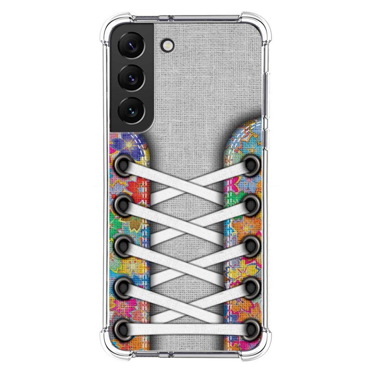 Funda Silicona Antigolpes para Samsung Galaxy S22 5G diseño Zapatillas 04 Dibujos