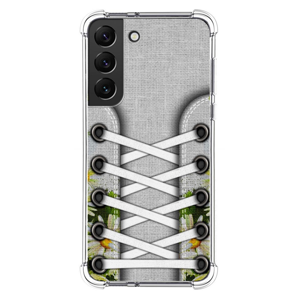 Funda Silicona Antigolpes para Samsung Galaxy S22 5G diseño Zapatillas 08 Dibujos