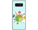 Funda Gel Tpu para Samsung Galaxy Note 8 Diseño Familia Dibujos