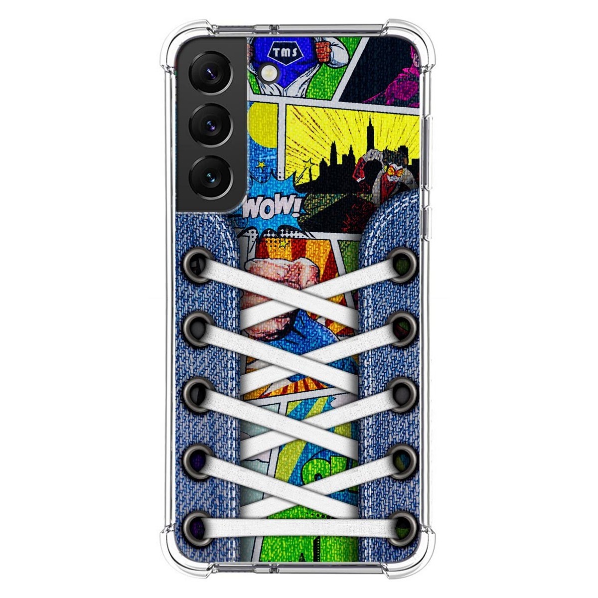 Funda Silicona Antigolpes para Samsung Galaxy S22 5G diseño Zapatillas 14 Dibujos