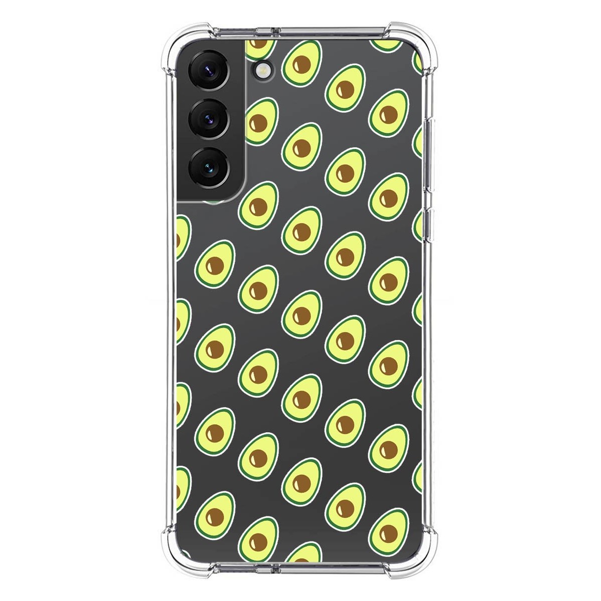 Funda Silicona Antigolpes para Samsung Galaxy S22 Plus 5G diseño Aguacate Dibujos