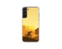 Funda Silicona Antigolpes para Samsung Galaxy S22 Plus 5G diseño Ciclista Dibujos