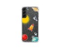 Funda Silicona Antigolpes para Samsung Galaxy S22 Plus 5G diseño Espacio Dibujos